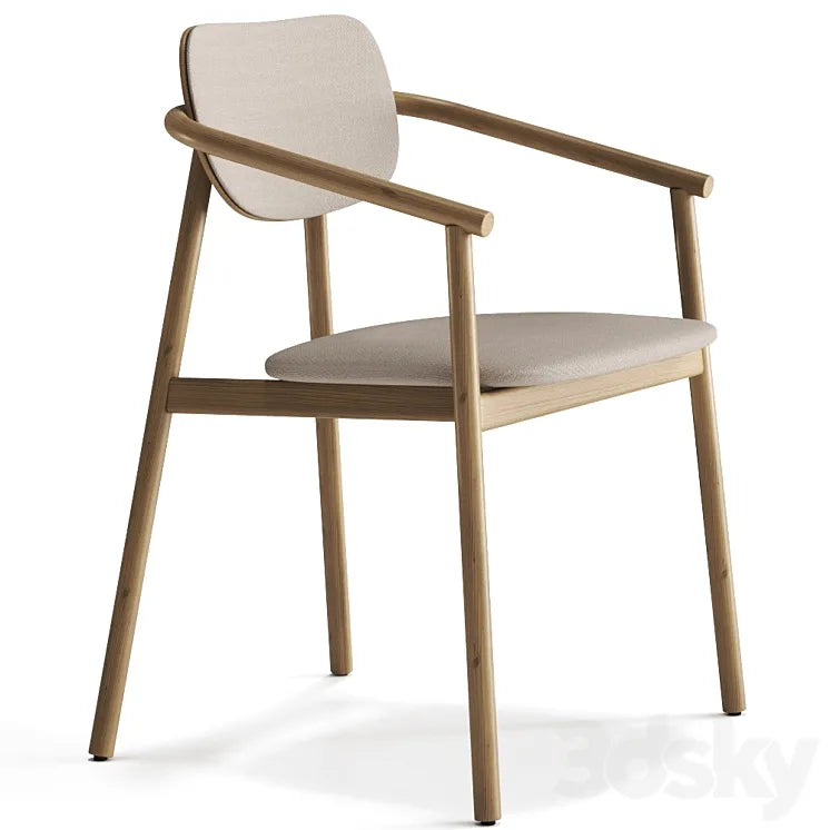 Klara Chair with armrests by Moroso 3DSMAX Model