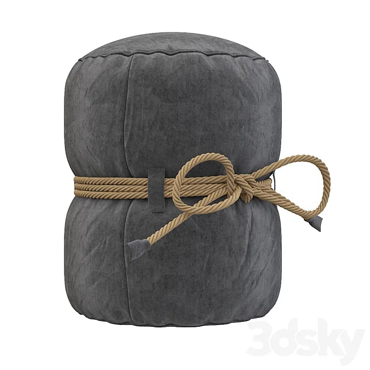 knekht pouf 3DSMAX Model