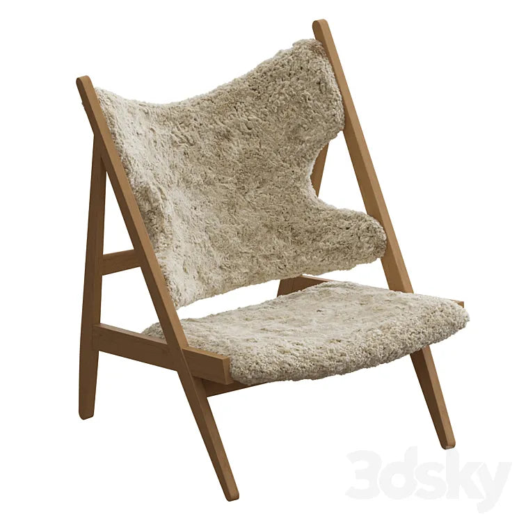 Knitting Lounge Chair 3DSMAX Model