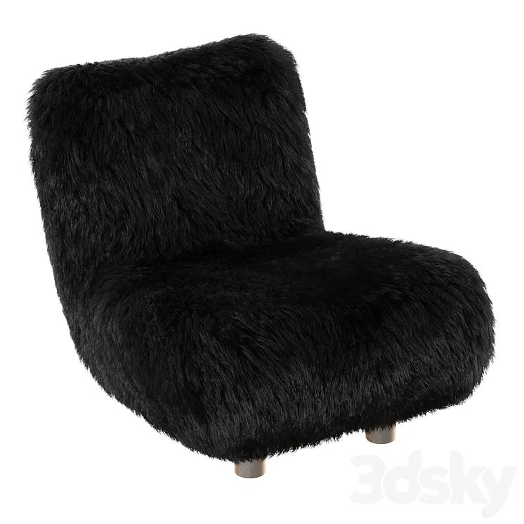 Konichin Chair Fur 3DSMAX Model