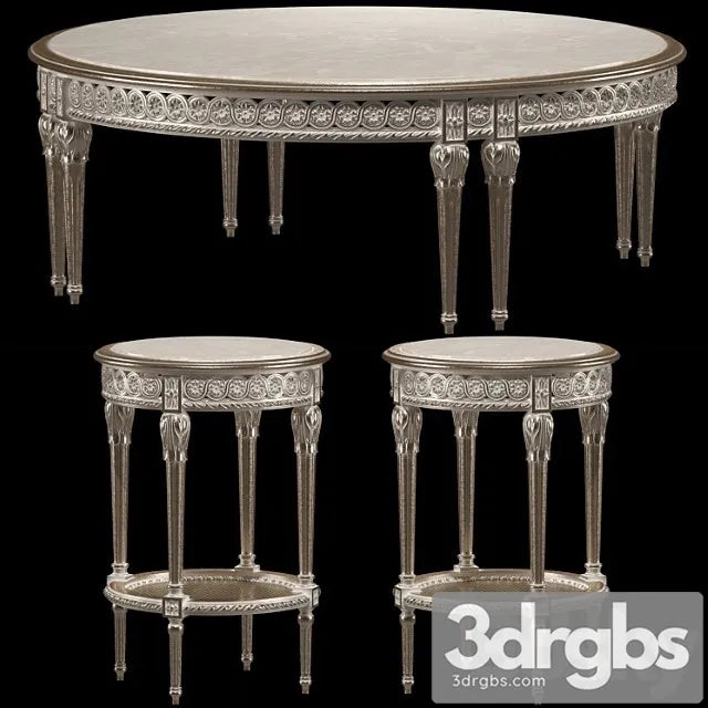 Kosovart Valeria Coffee Tables 3D Model Free