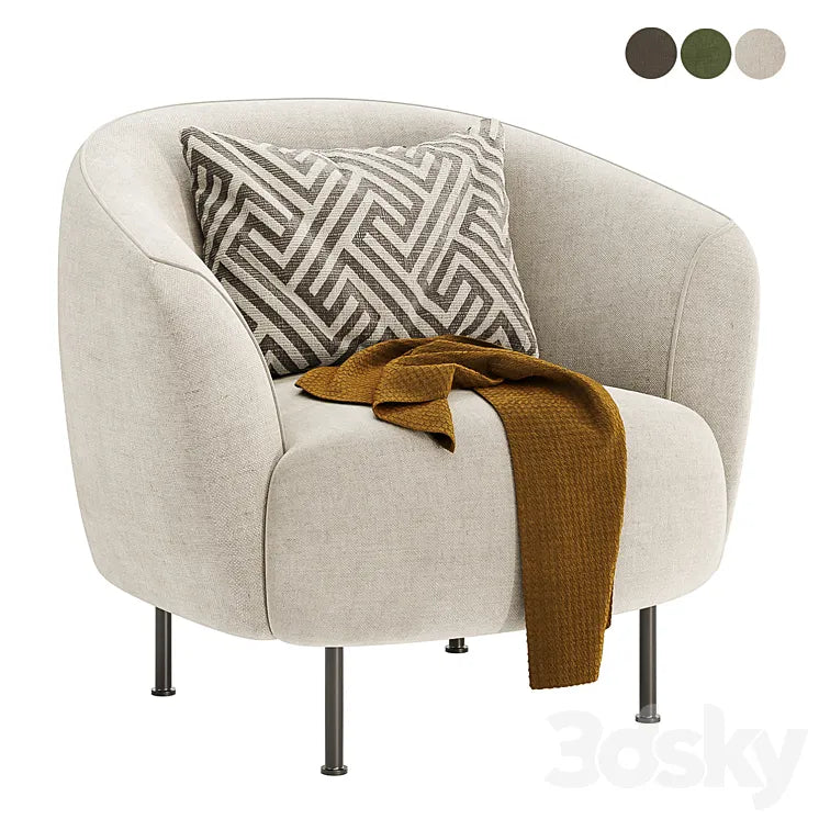 Kragelund Gran Armchair 3DSMAX Model