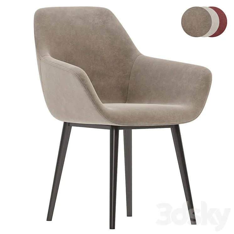 La Forma Aminy Chair 3DSMAX Model