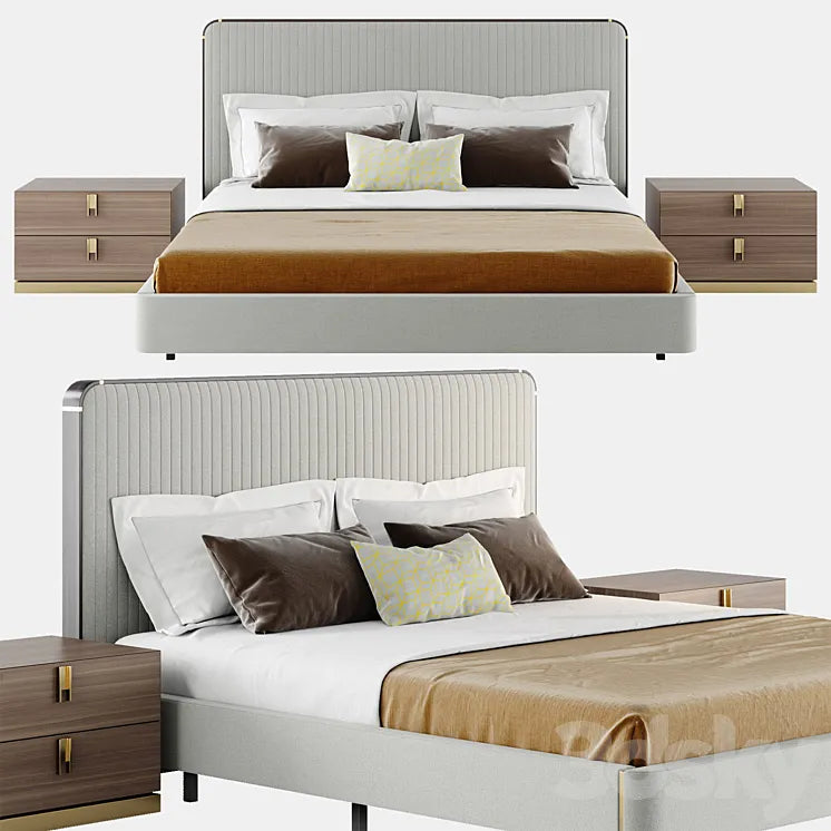Laskasas ANNY Bed 3DSMAX Model