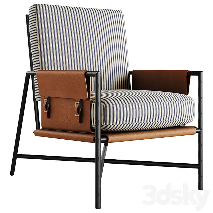 LEE L1798-01 Leather Chair 3DSMAX Model