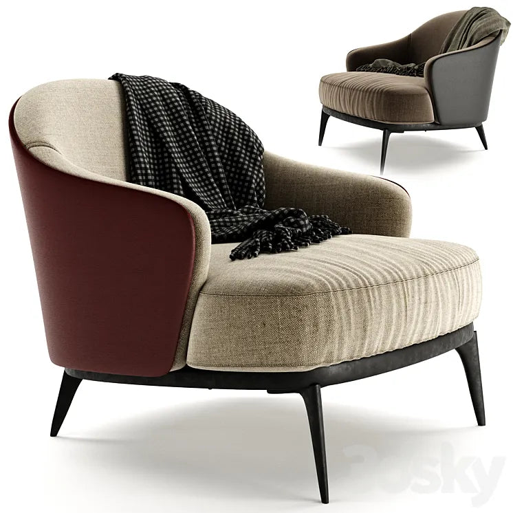 Leslie Armchair 3DSMAX Model
