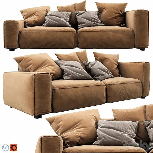 Living divani neowall 3dsMax Model