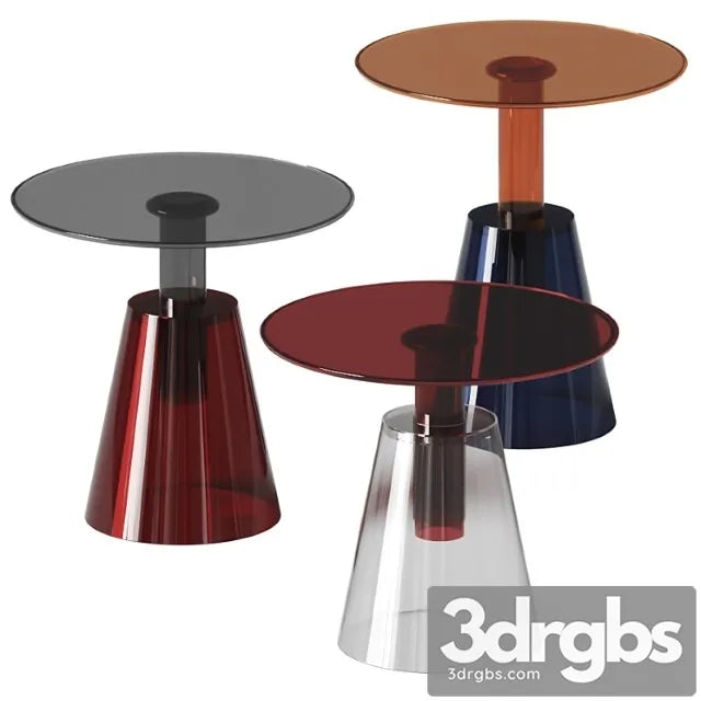 Llia Coffee Tables Set by Enne 3D Model Free
