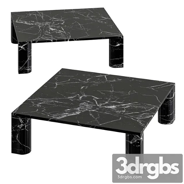 Love me love me not coffee table 2 3D Model Free