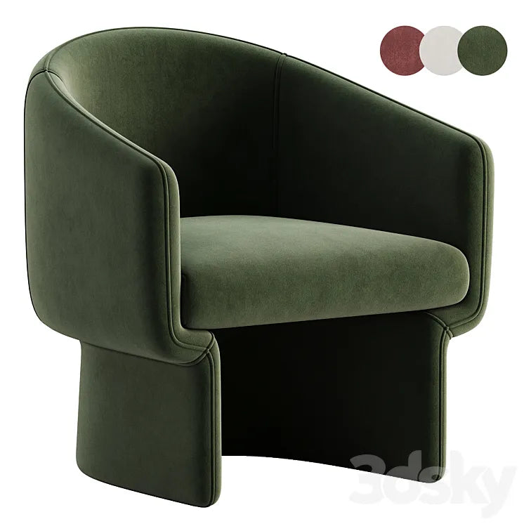 lowrance arm chair 3DSMAX Model