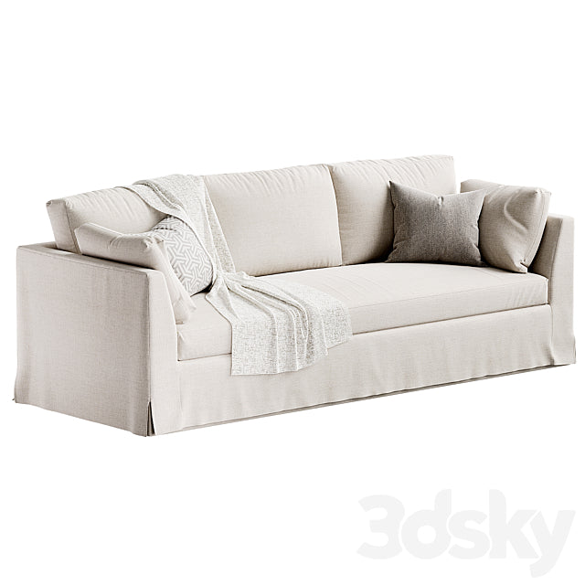 Lulu and Georgia “Coen Slipcover Sofa” 3ds Max