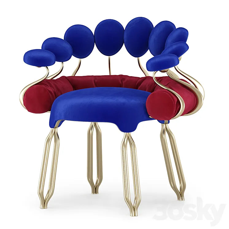 Luna chair design Pankratov 3DSMAX Model