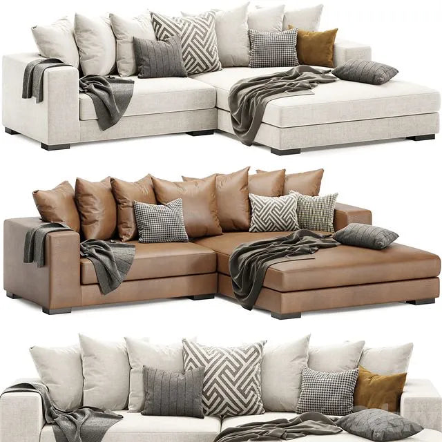 Luxe sectional sofa 3dsMax Model