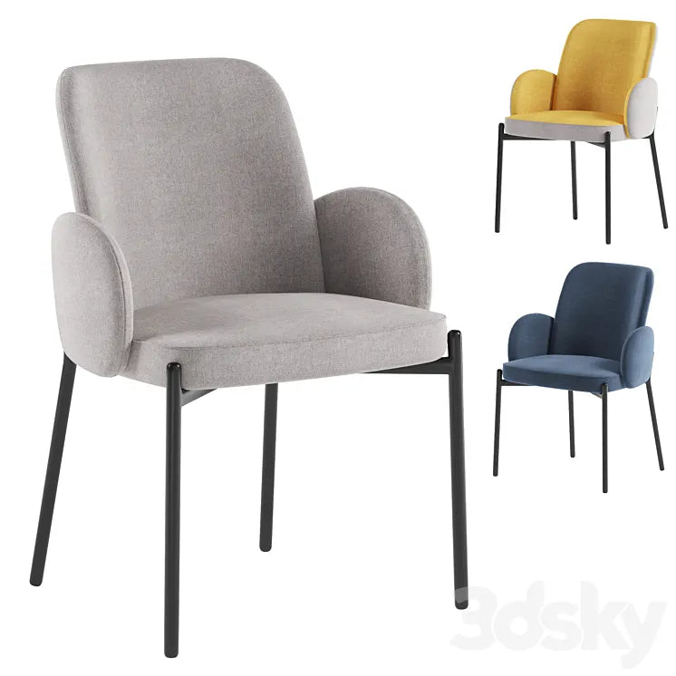M- City Nikki chair 3DSMAX Model