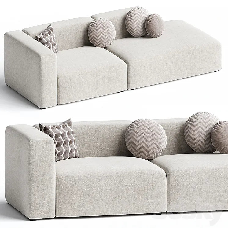 MAGS 25 SEATER COMBINATION 2 sofa By Hay 3DSMAX Model