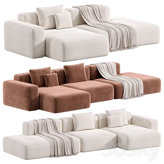 MAGS SOFT MODULAR SOFA 3ds Max
