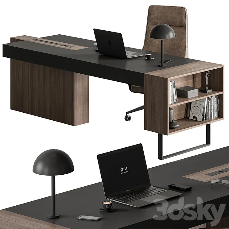Manager Set - Office Furniture 467 3DSMAX Model
