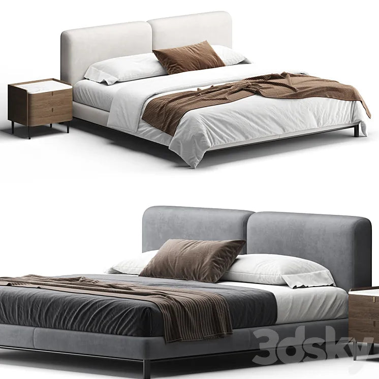 Margot Bed 3DSMAX Model
