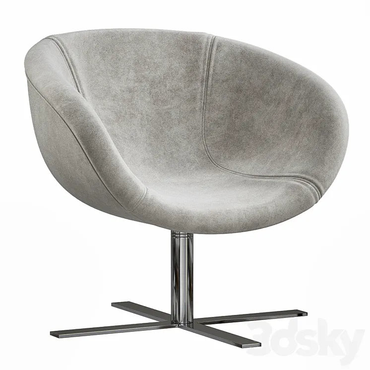 MART Armchair By B&B Italia design Antonio Citterio 3DSMAX Model