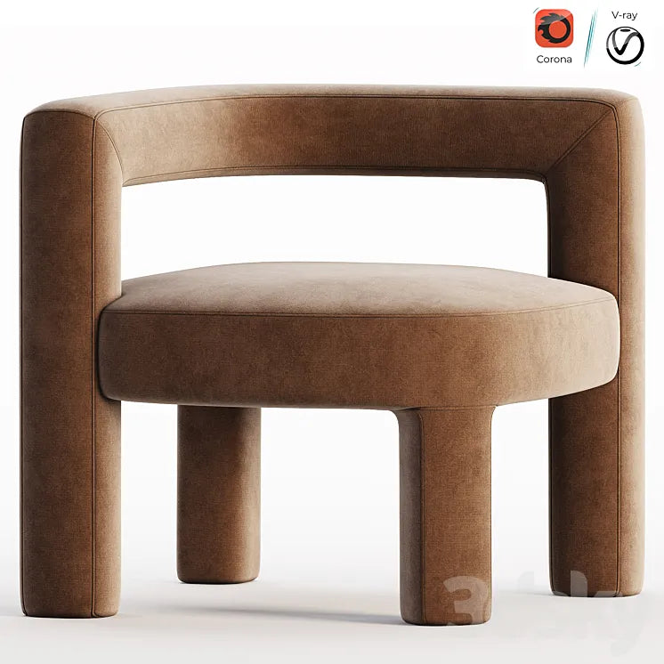 MATE LOUNGE Easy chair By grado design 3DSMAX Model