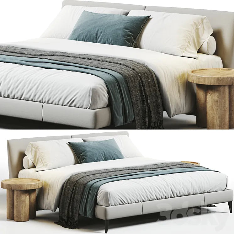 Maxalto Selena Bed 3DSMAX Model