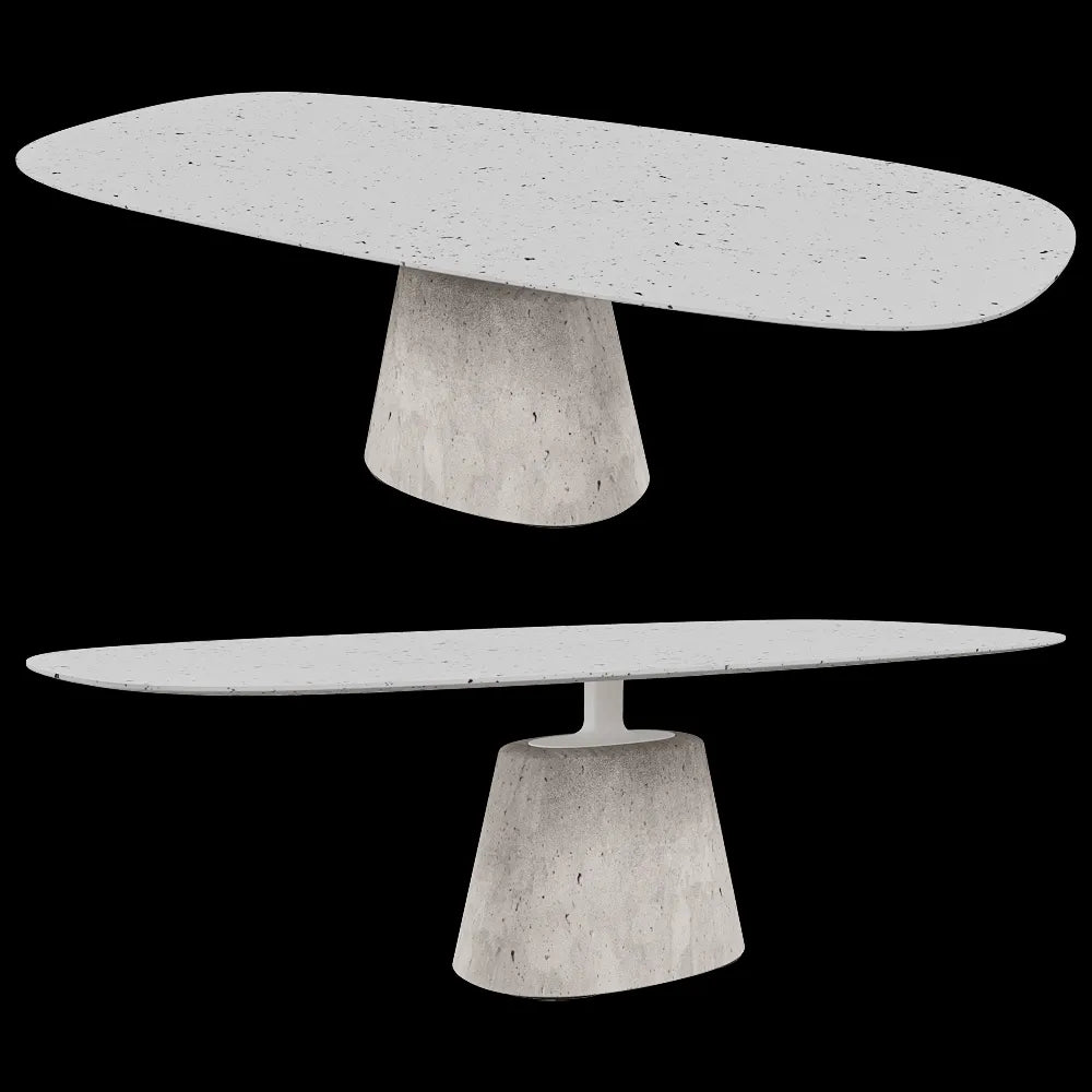 MDF Italia - Table MAXI ROCK 3ds Max