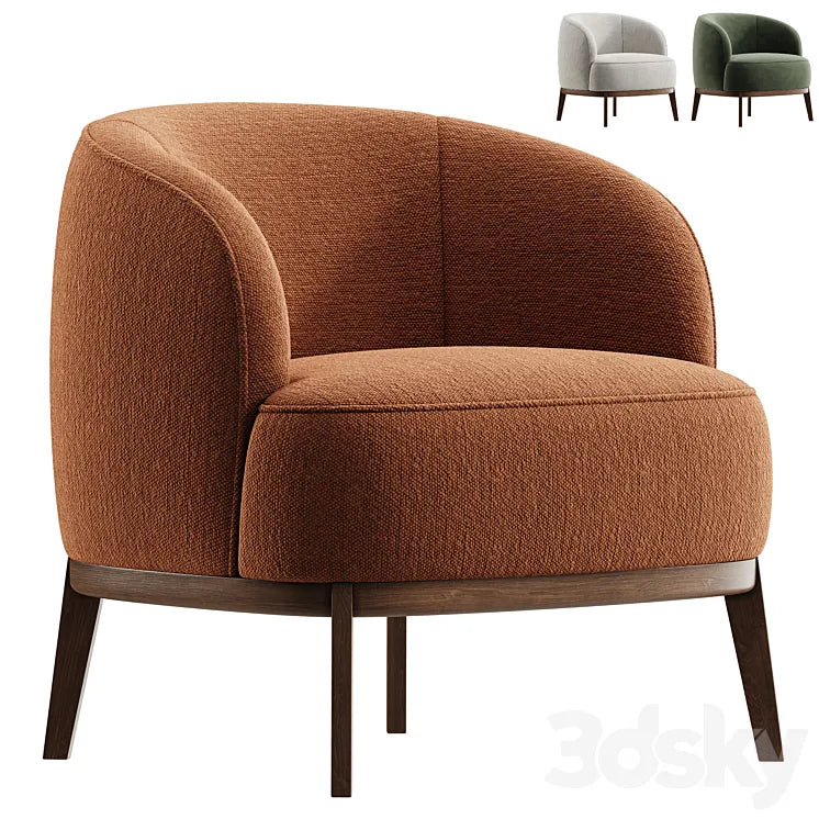Megan Armchair by Domkapa 3DSMAX Model
