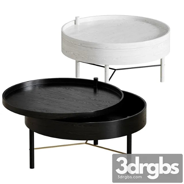 Menu turning table 2 3D Model Free