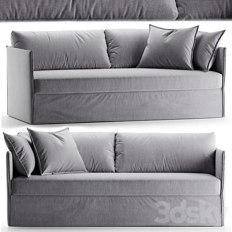 Meridiani Fox sofa 3DSMAX Model
