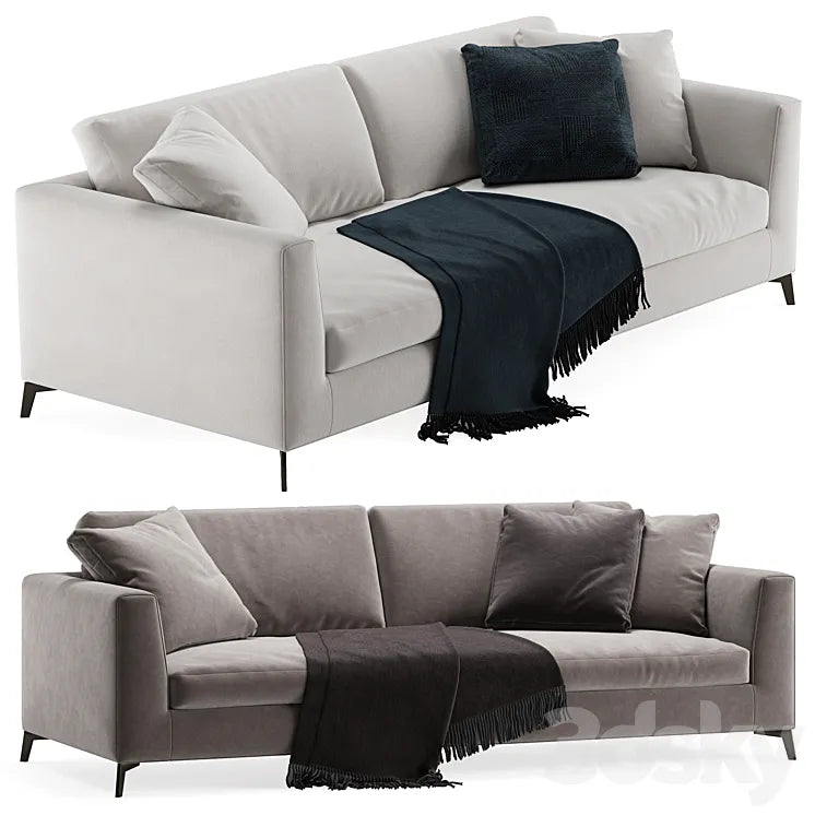 Meridiani Louis Up sofa 3DSMAX Model