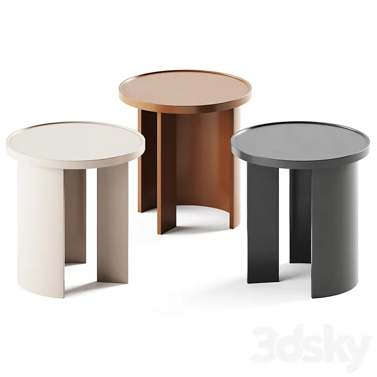 Metal Coffee Table Kent by Ana Roque Interiors 3DSMAX Model