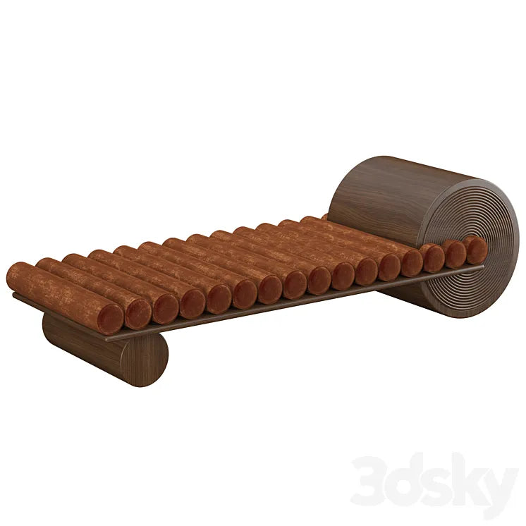 Mezzo Collection Francis Bench 3DSMAX Model