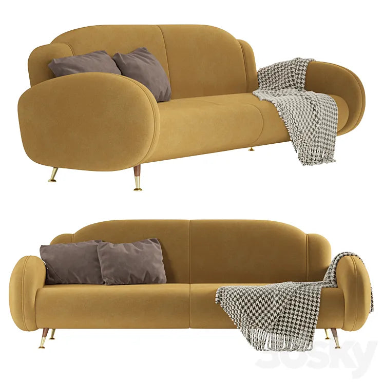 MEZZO Collection MILLER Sofa 3DSMAX Model
