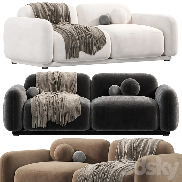 Mikka Sitzer Sofa by nvgallery sofas 3DSMAX Model