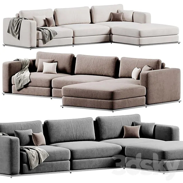 Milo Modular Sectional Sofa By RoveConcepts | Sofa 3ds Max