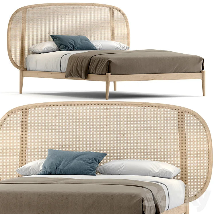 Miniforms SHIKO WIEN double bed 3DSMAX Model