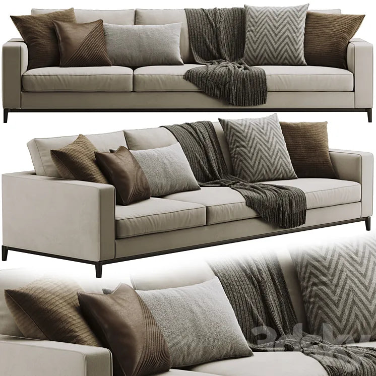 Minotti Andersen Sofa 3DSMAX Model