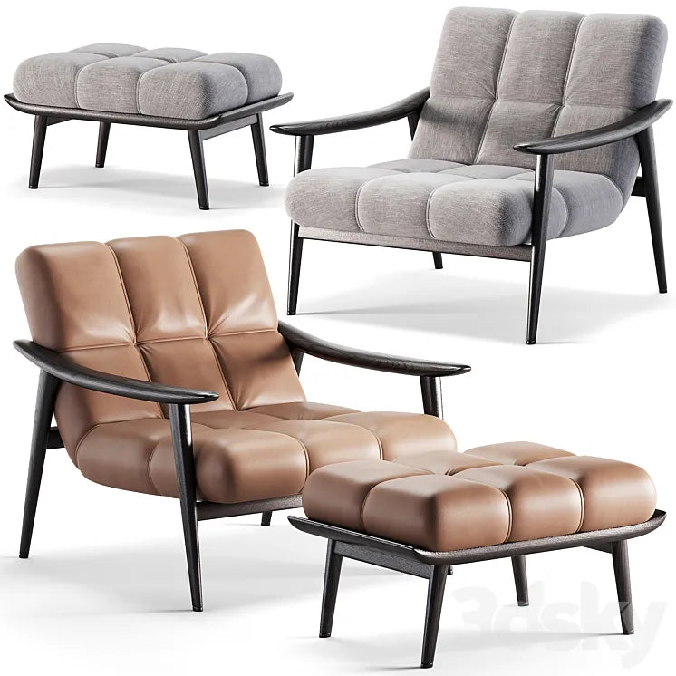 Minotti Armchair 3DSMAX Model