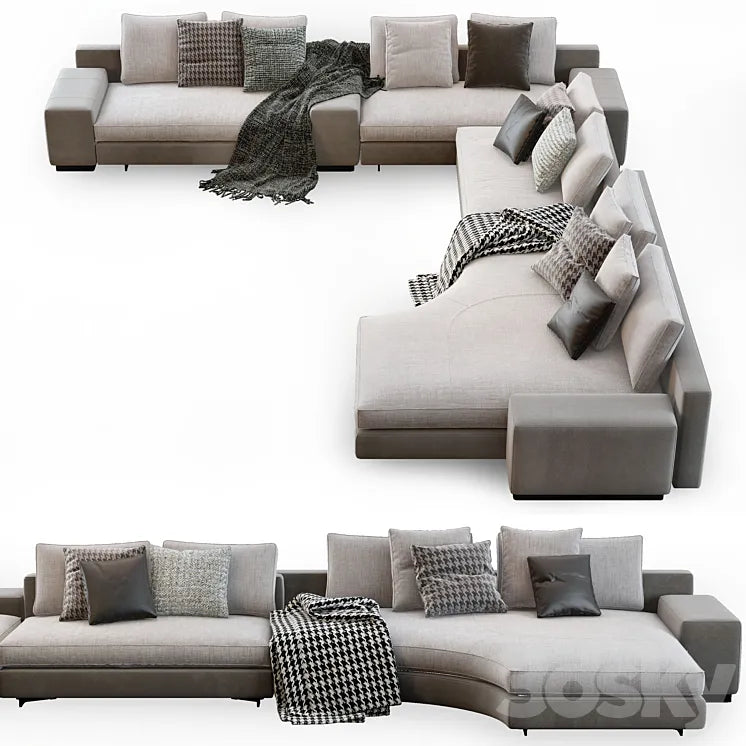 Minotti daniels sofa 3DSMAX Model