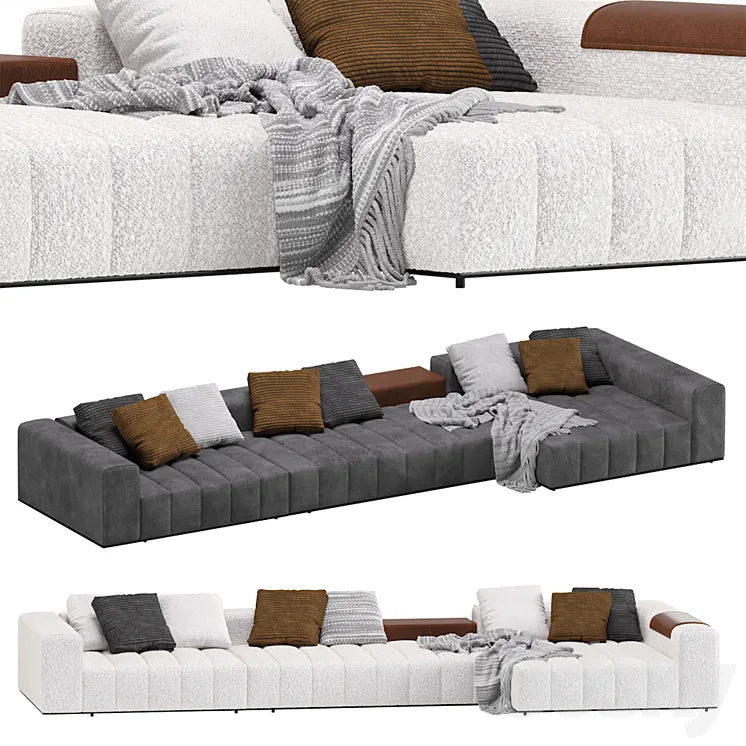 Minotti Goodman Modular Sofa 03 3DSMAX Model