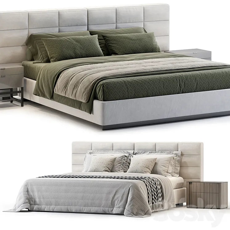 Minotti Lawrence Bed NO.2 3DSMAX Model
