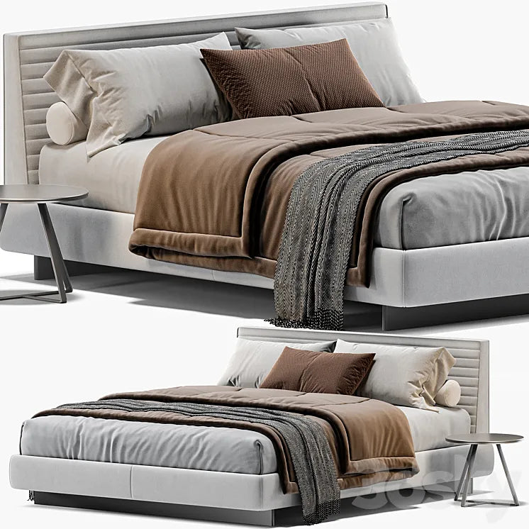 Minotti Roger Bed 3DSMAX Model