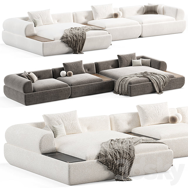 Minotti Supermoon Sofa 3ds Max