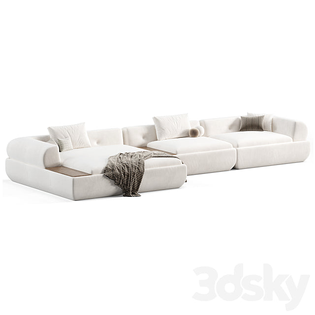 Minotti Supermoon Sofa 3ds Max