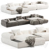 Minotti Supermoon Sofa 3ds Max