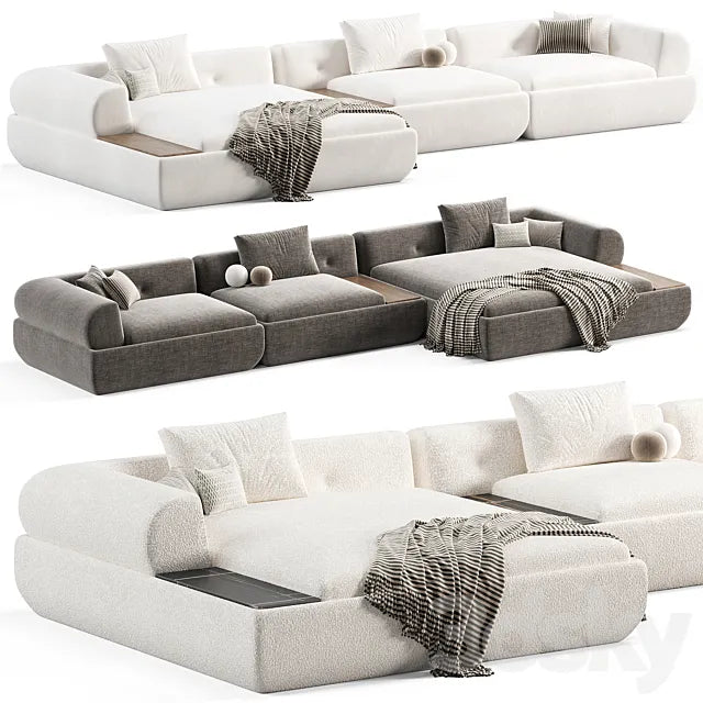 Minotti Supermoon Sofa 3ds Max