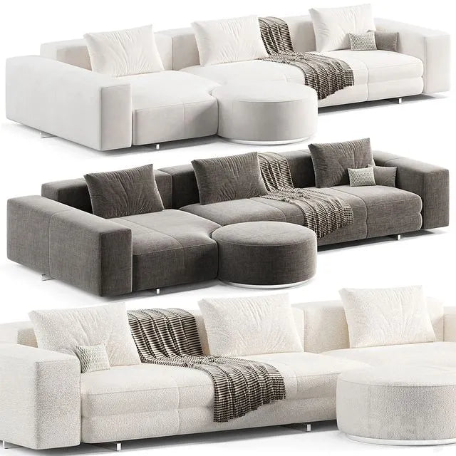 Minotti Yves Sofa 2 3dsMax Model