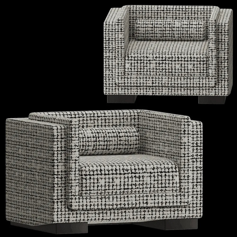 Modenature - Armchair Anthea lounge 3ds Max
