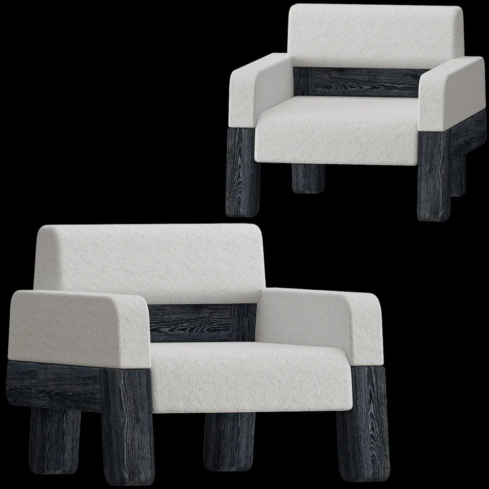 Modenature - Armchair Awaya 3ds Max