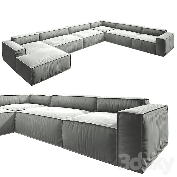 Modular sofa MOBILI Large 3DSMAX Model